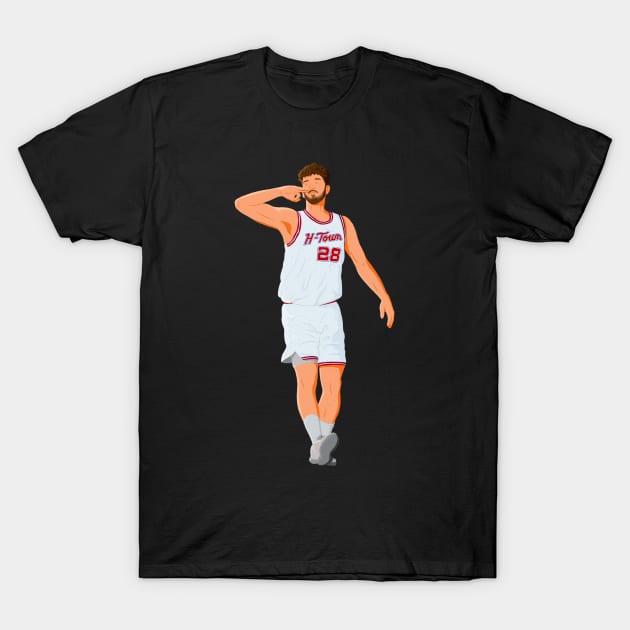 Alperen Sengun - Houston Rockets / H-Town Basketball T-Shirt by sportsign